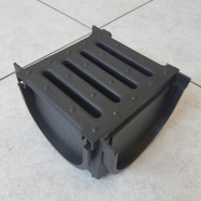 4ALL ugao sa plasticnom resetkom 100/70 MUF