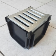 NEW NICE ugao sa pocinkovanom resetkom 100/90 MUF