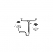 sifon za sudop.6/4 dvodelni, lux sa pilet.i odvod za maš.