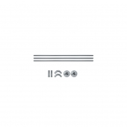 Šipka za zavesu-ugaona (hrom)