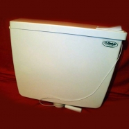 visokomontažni vodokotlić, sa odvodnom cevi - abs