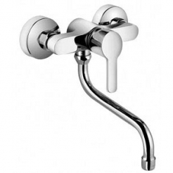 Baterija jednoručna za sudoperu zidna KLUDI LOGO NEO