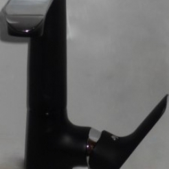 Jednoručna baterija za sudoperu STH crna